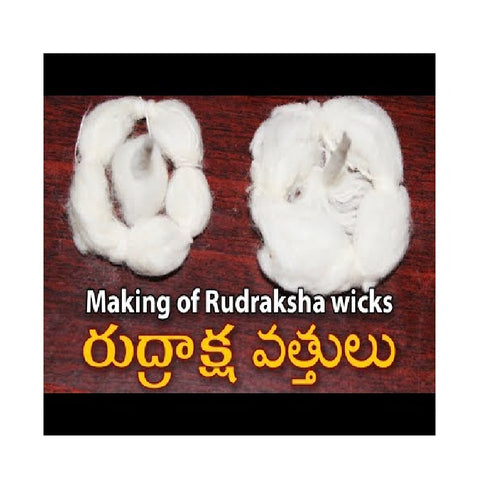 Rudraksha Bharani Vattulu  - Pack of 5 - E Pooja store
